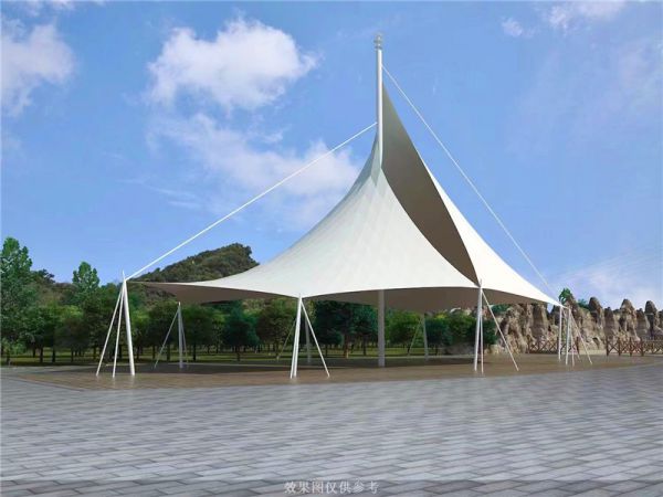 建造膜结构遮阳棚的时候如何使设施更加牢固？